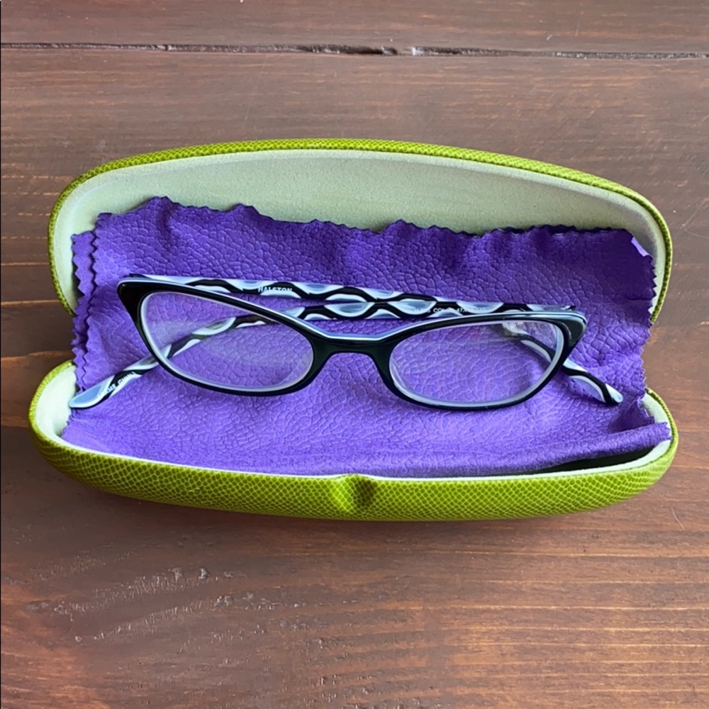 Halston Glasses with Case